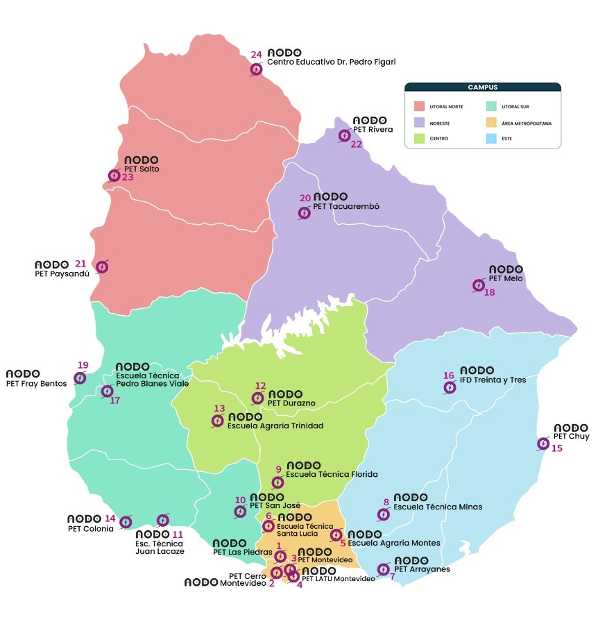 Mapa campus